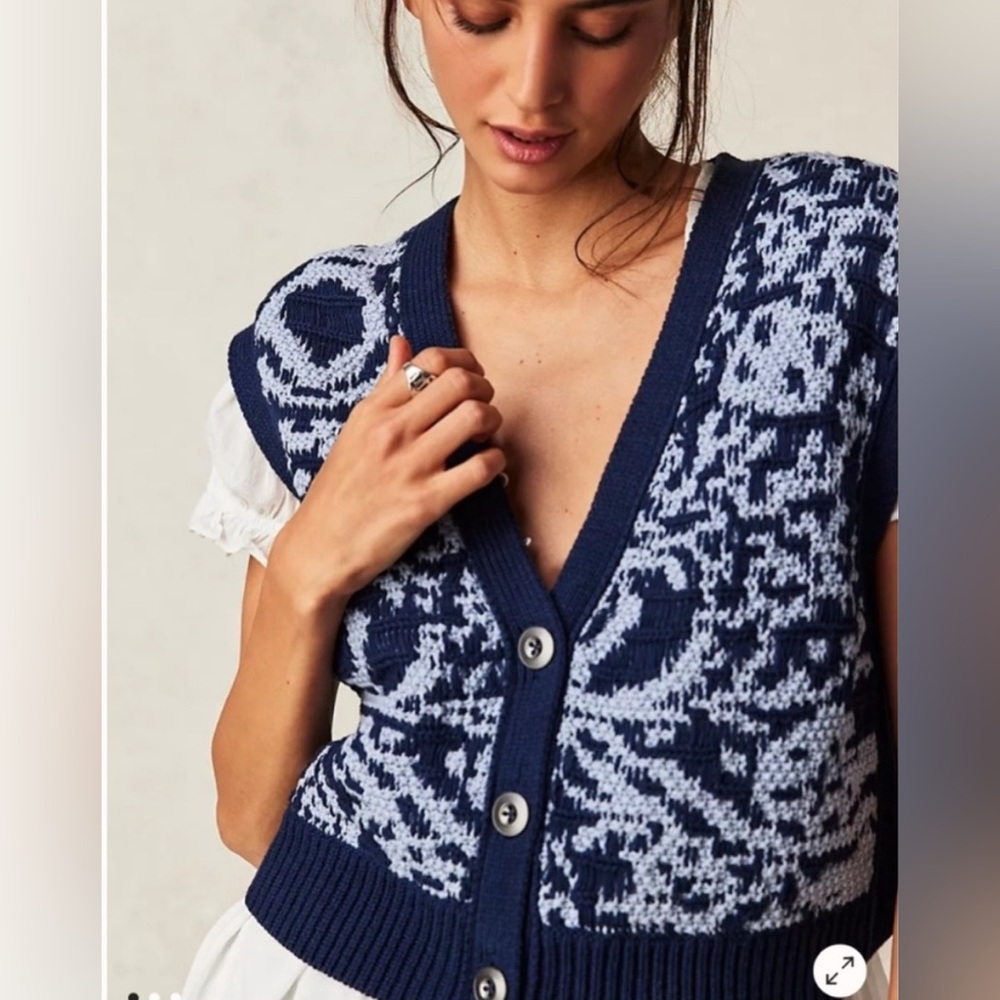 Free People Tapestry Vest